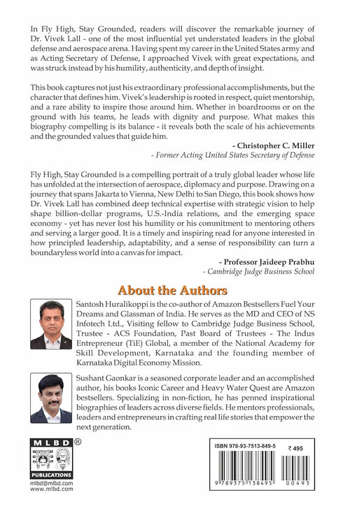Fly High, Stay Grounded: The Tale of Dr. Vivek Lall, A Visionary Shaping the Future of Aerospace, Defense & Global Diplomacy