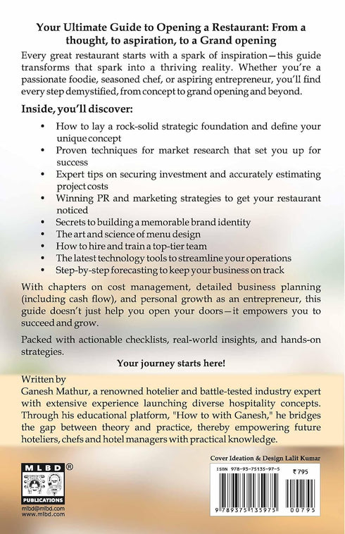 Book cover of How To Build F&B Business by Ganesh Mathur