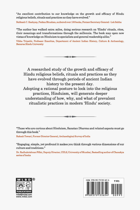 Hinduism Volume 1 Ritual, Reason and Beyond: A Journey Through the Evolution of 5000 Year Old Traditions (Revised Edition) | HB | Ashok Mishra |