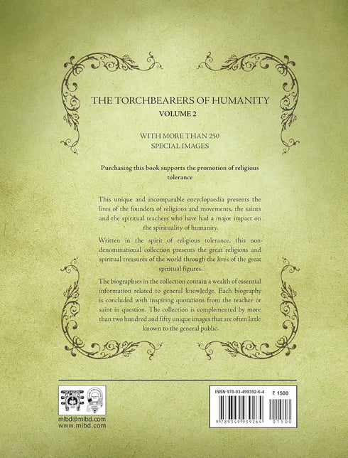 Book cover of The Torchbearers Of Humanity: An Illustrated Biographical Collection Of The World'S Founders Of Faith, Saints And Spiritual Teachers Of Outstanding Influence Volume 2 by Atilla Tau