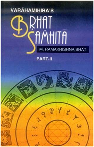 Brhat Samhita of Varahamihira - Vol. 2: Pt.2 (HB) - By M. R. Bhat (Author)- MLBD Publications