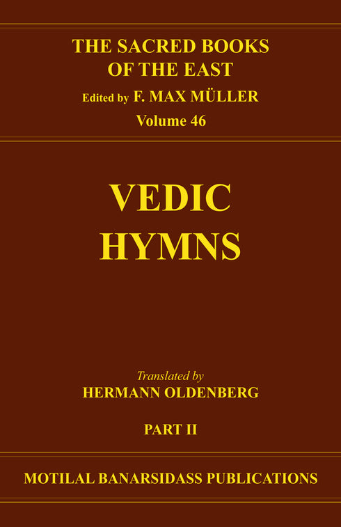 Book cover of S B E (Vol-46) : Vedic Hymns (Part-2) |Muller F Max|HB|Mlbd Publications by Muller F Max