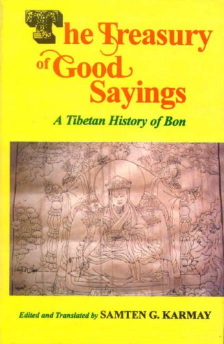 Book cover of Treasury Of Good Sayings |Karmay Samten Gyaltsen|PB|Mlbd Publications by Karmay Samten Gyaltsen