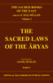 Book cover of S B E (Vol-02) : Sacred Laws Of The Aryas (Part-1) |Buhler Georg|HB|Mlbd Publications by Buhler Georg