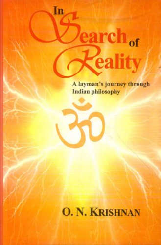 Book cover of In Search Of Reality |O N Krishnan |HB|Mlbd Publications by O N Krishnan