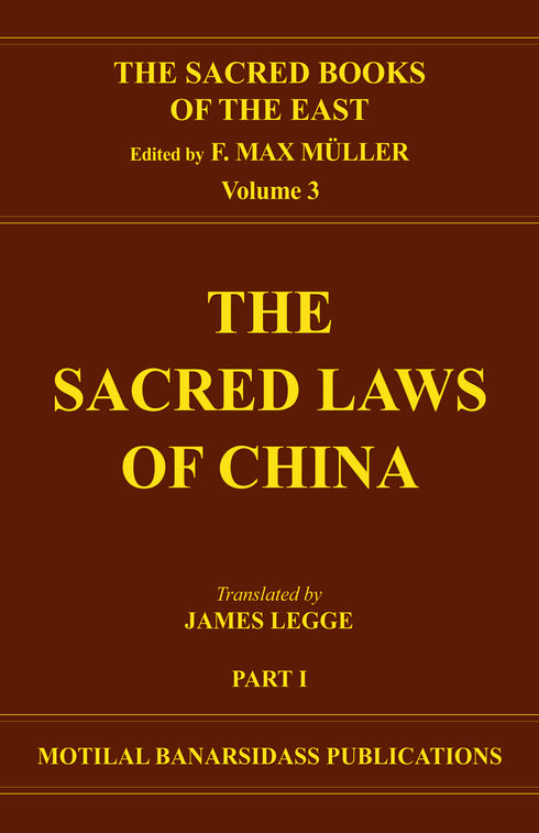 Book cover of S B E (Vol-03) : Sacred Books Of China (Part-1) |Legge James|HB|Mlbd Publications by Legge James