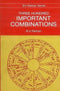 Book cover of Three Hundred Important Combinations |Raman B V|HB|Mlbd Publications by Raman B V