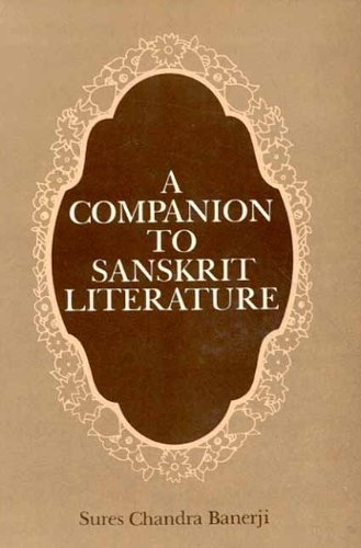 Book cover of Companion To Sanskrit Literature |Banerjee S C |HB|Mlbd Publications by Banerjee S C