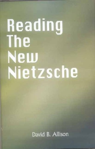 Book cover of Reading The New Nietzsche |David B Allison|HB|Mlbd Publications by David B Allison
