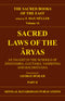 Book cover of S B E (Vol-14) : Sacred Laws Of The Aryas (Part-2) |Buhler Georg|HB|Mlbd Publications by Buhler Georg