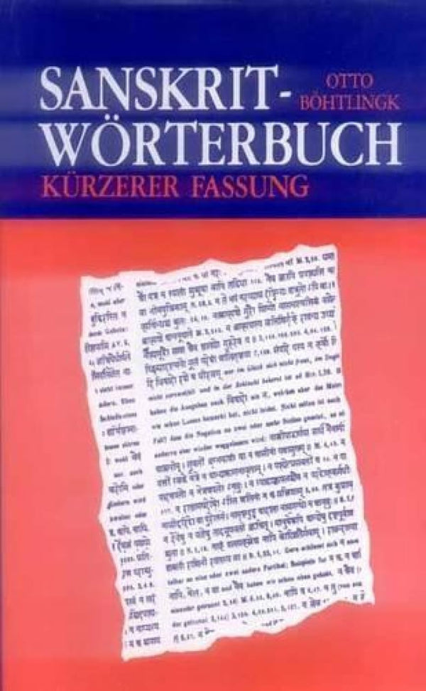 Book cover of Sanskrit Worterbuch In Kurzerer Fassung |Bohtlingk Otto|HB|Mlbd Publications by Bohtlingk Otto