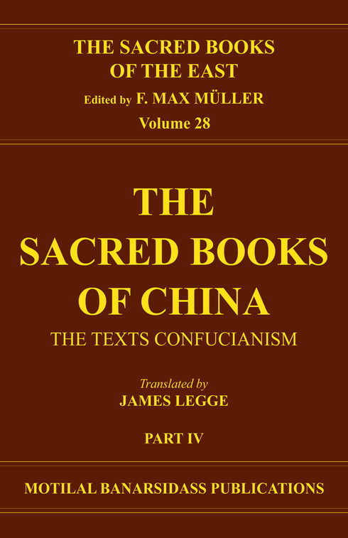 Book cover of S B E (Vol-28) : Sacred Books Of China (Part-4) |Legge James|HB|Mlbd Publications by Legge James