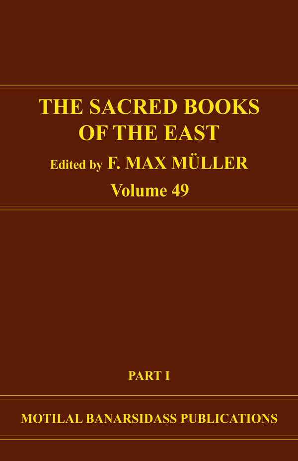 Book cover of S B E (Vol-49) : Buddhist Mahayana Texts |Cowell E B|HB|Mlbd Publications by Cowell E B