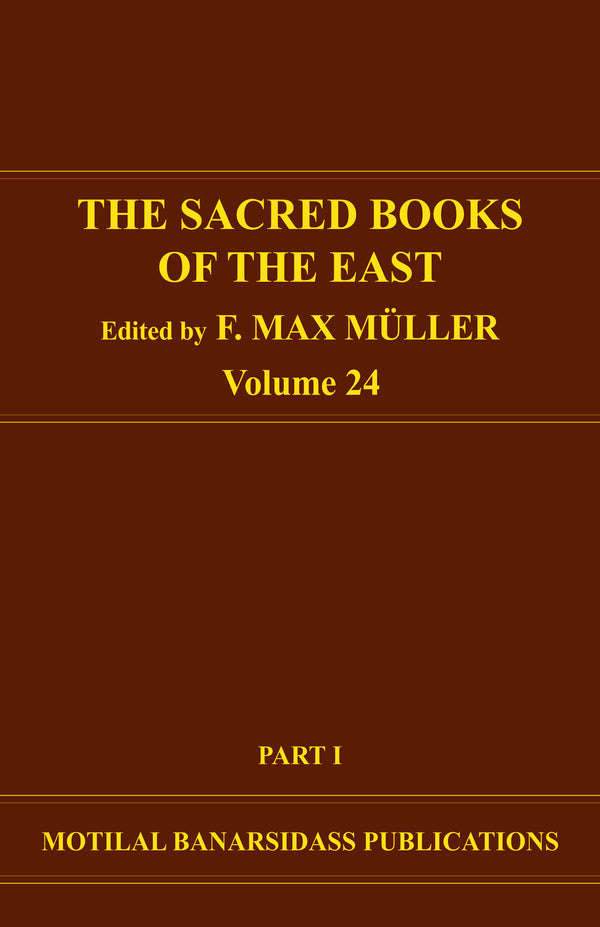 Book cover of S B E (Vol-24) : Pahlavi Texts (Part-3) |West E W |HB|Mlbd Publications by West E W