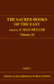 Book cover of S B E (Vol-24) : Pahlavi Texts (Part-3) |West E W |HB|Mlbd Publications by West E W
