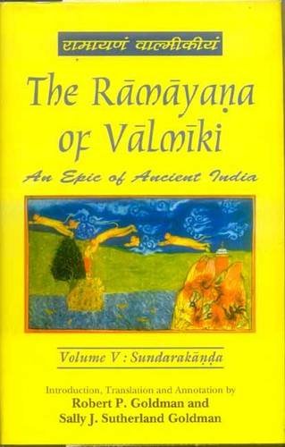 Book cover of Ramayana Of Valmiki (Vol-5) |Robert P Goldman|HB|Mlbd Publications by Robert P Goldman