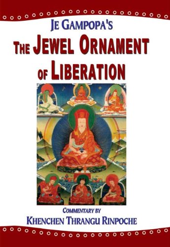 Book cover of Jewel Ornaments Of Libreration |Je Gampopa Thrangu Rinpoche|PB|Mlbd Publications by Je Gampopa Thrangu Rinpoche