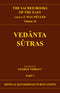 Book cover of S B E (Vol-34) : Vedanta-Sutras (Part-1) |Thibaut George|HB|Mlbd Publications by Thibaut George