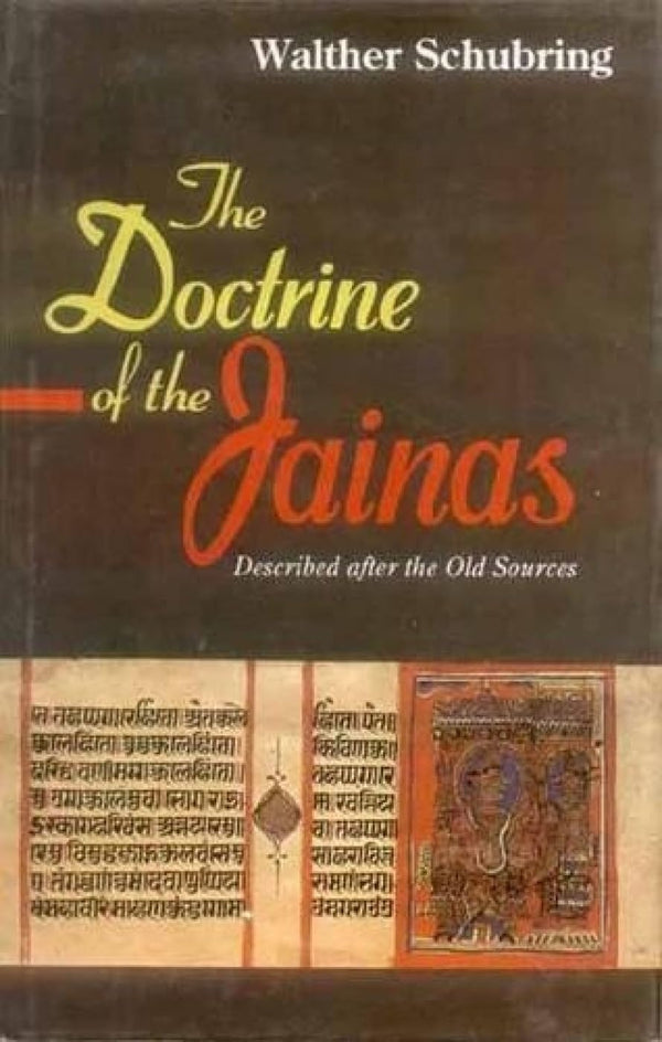 Book cover of Doctrine Of The Jainas |Schubring W |HB|Mlbd Publications by Schubring W