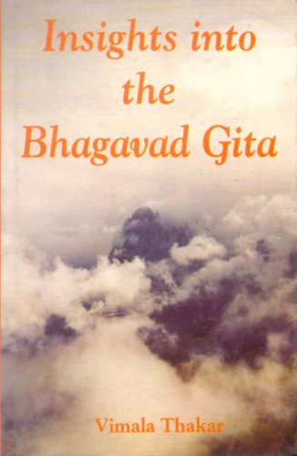 Insights Into the Bhagavad Gita (HB) by Vimala Thakar - MLBD Publications