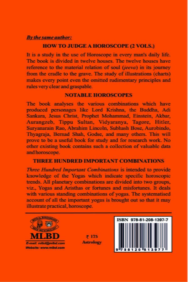 Studies in Jaimini Astrology (PB) - By B.V. Raman(Author) - MLBD Publications - Image 2
