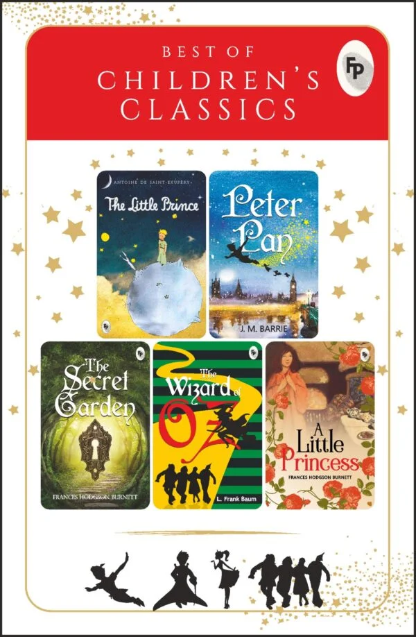 Best of Children’s Classics (Set of 5 Books): Perfect Gift Set for Kids (PB) - By Antoine de Saint-Exupéry (Author), J.M. Barrie (Author), Frances Hodgson Burnett  (Author), L. Frank Baum (Author)