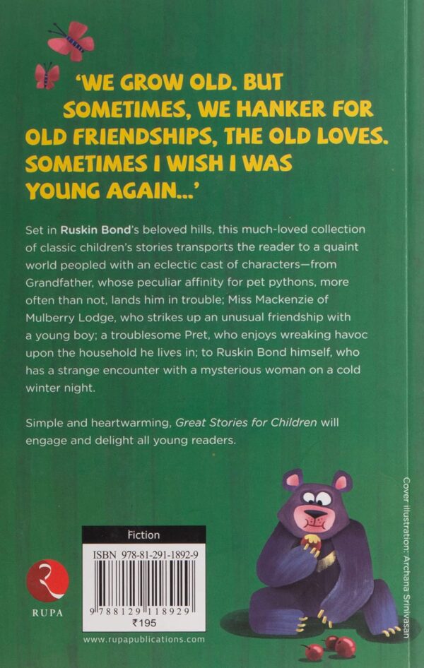 Great Stories for Children (PB) - By Ruskin Bond (Author) - 8 years and up - Image 2